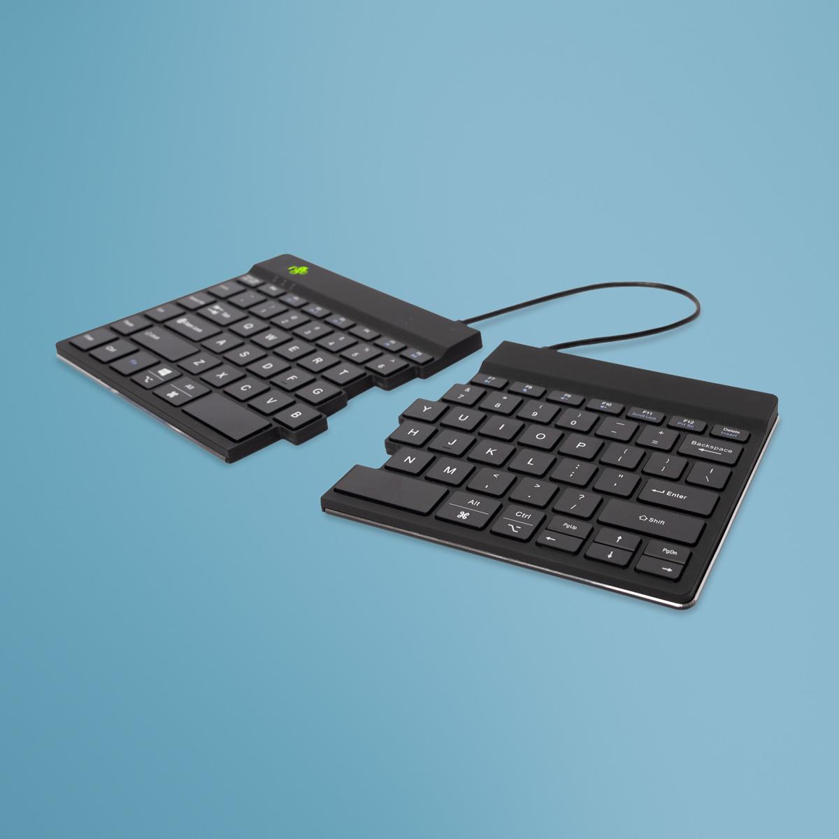 R-GO Tools Keyboard Wireless Compact Break - Black
