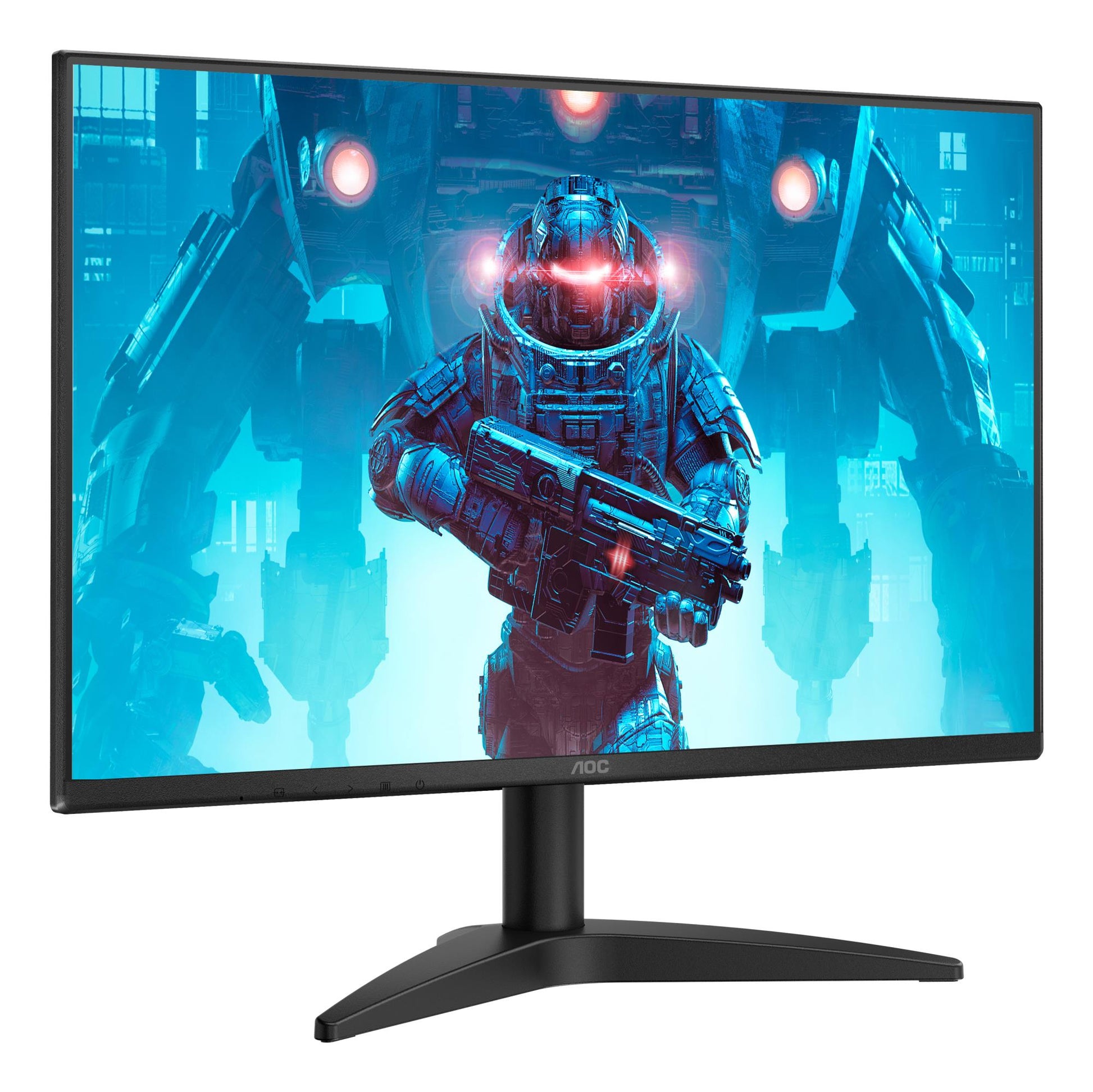 AOC LCD Monitor AOC 23.8 " 1920 X 1080 Pixels Full HD Native Aspect Ratio 16:9 LED Flat