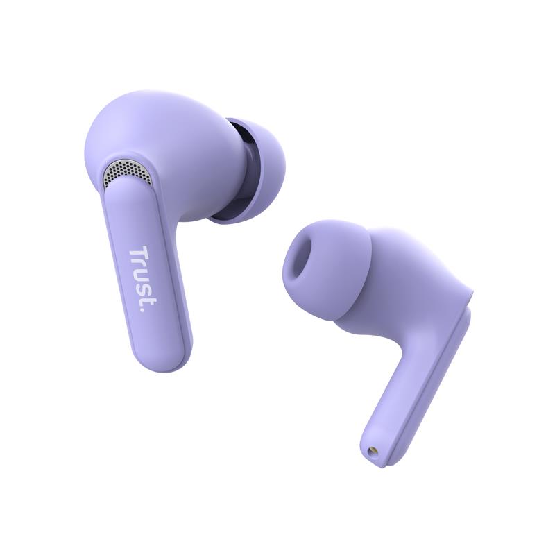 Trust Headset Earbuds Yavi Bluetooth ENC - Purple