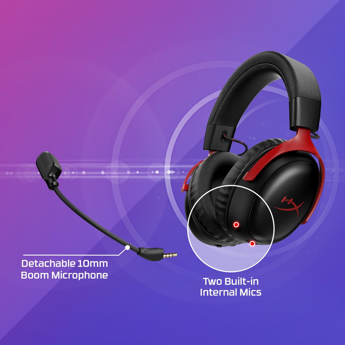 Hyperx Headset Hyperx Cloud III S Wireless / WL BLK-RED GAM