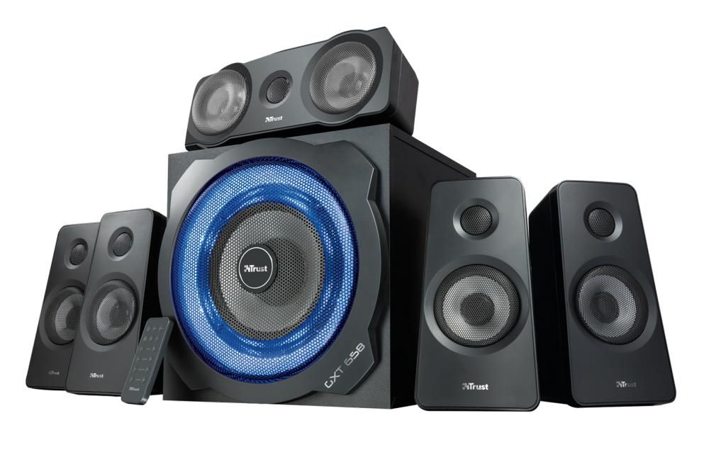 Trust Speaker Trust P.M.P.O. 180 Watts 3Xstereo Jack 3.5Mm Black