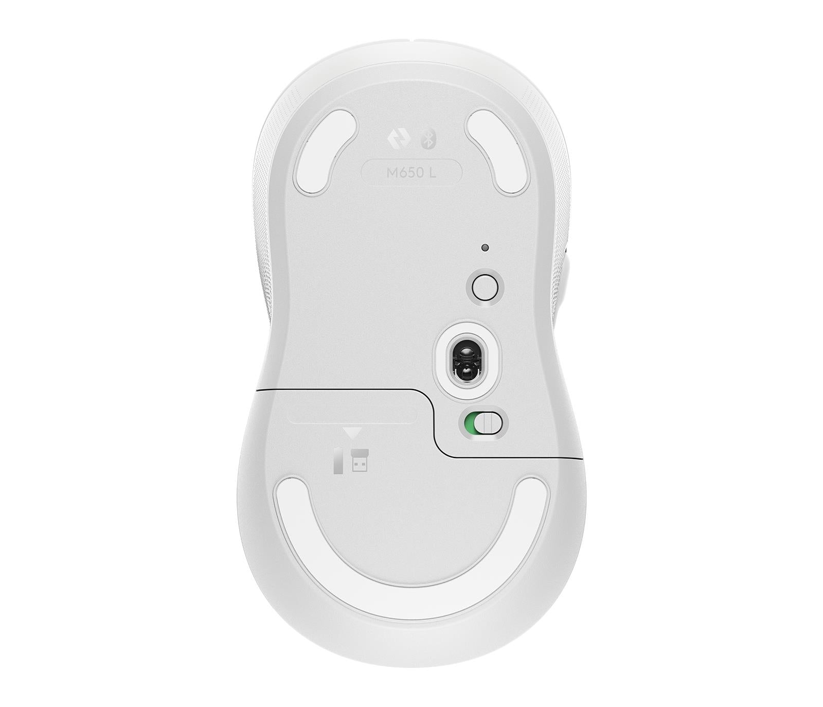 Logitech Mouse USB Optical Wireless M650 - White