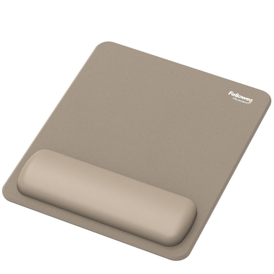 Fellowes Mouse Pad Wrist Rest - Sand