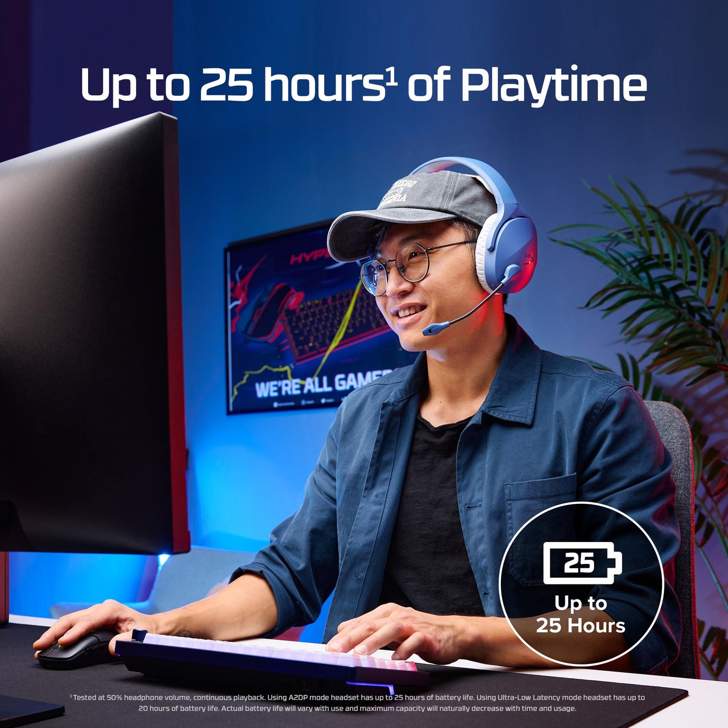 Hyperx Headset Hyperx Cloud JET - Wireless GAM BLU