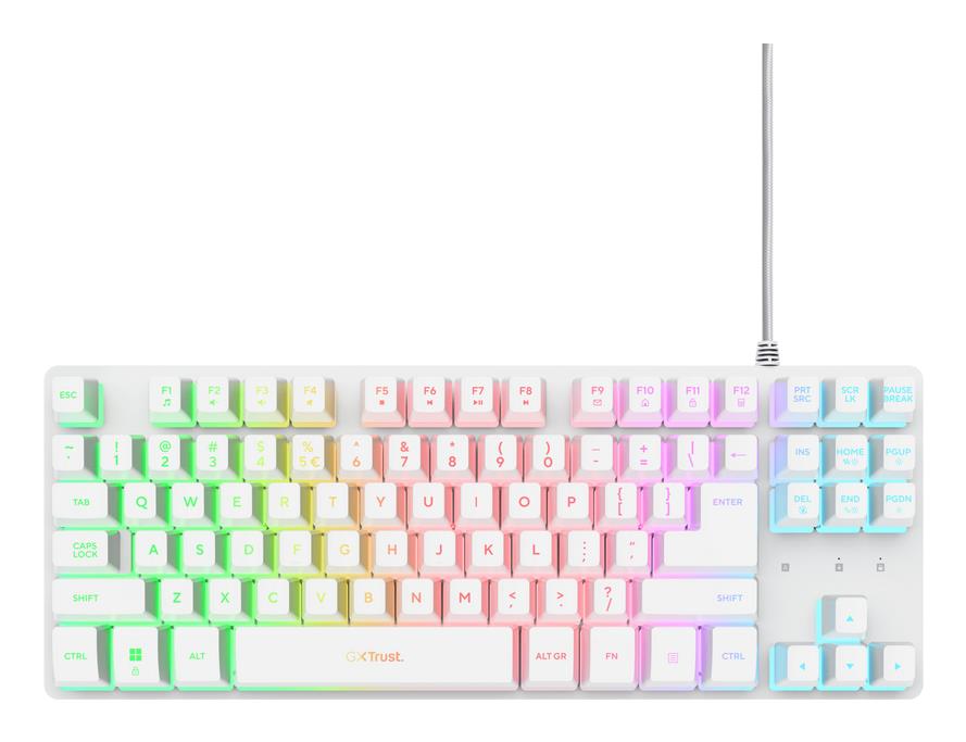 Trust Keyboard USB GXT 833W Thado - TKL English