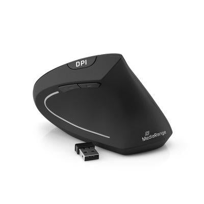 Mediarange Mouse USB Optical Wireless 6-BUTTON - Right