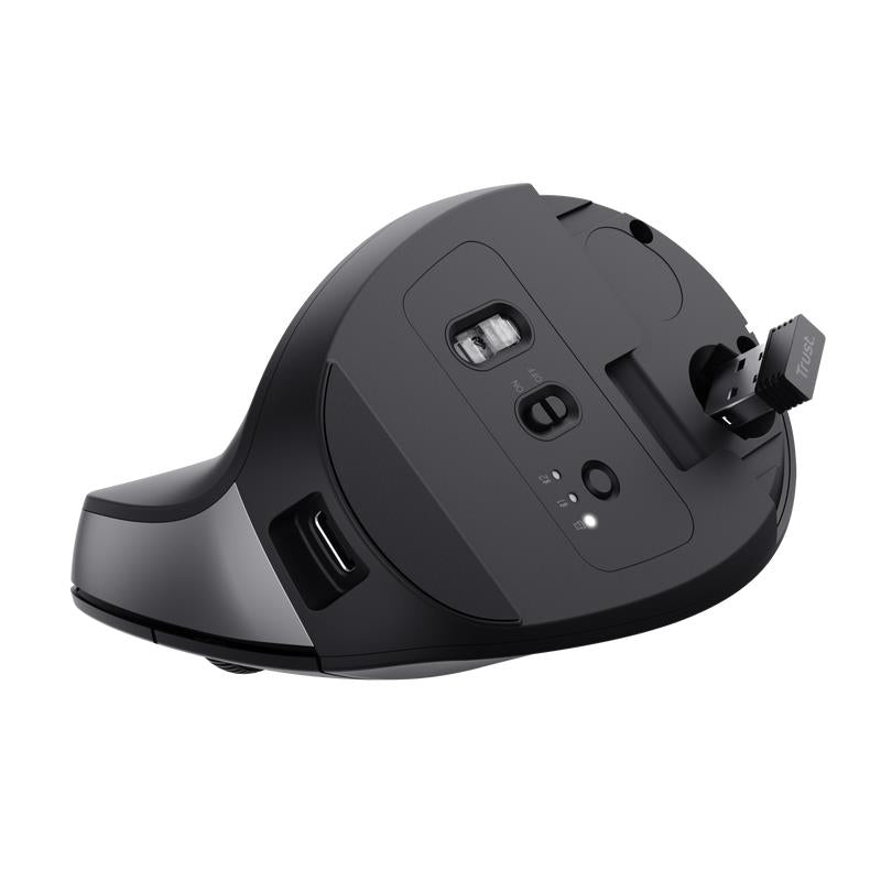Trust Mouse USB Optical Wireless Bayo + / Ergonomic BLK