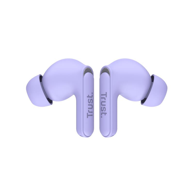 Trust Headset Earbuds Yavi Bluetooth ENC - Purple