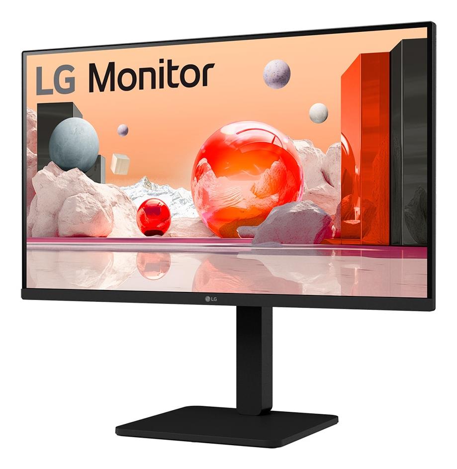 LG LCD Monitor LG 27" Panel IPS 1920X1080 16:9 100Hz Matte Speakers Swivel Pivot Height Adjustable Tilt Colour Black