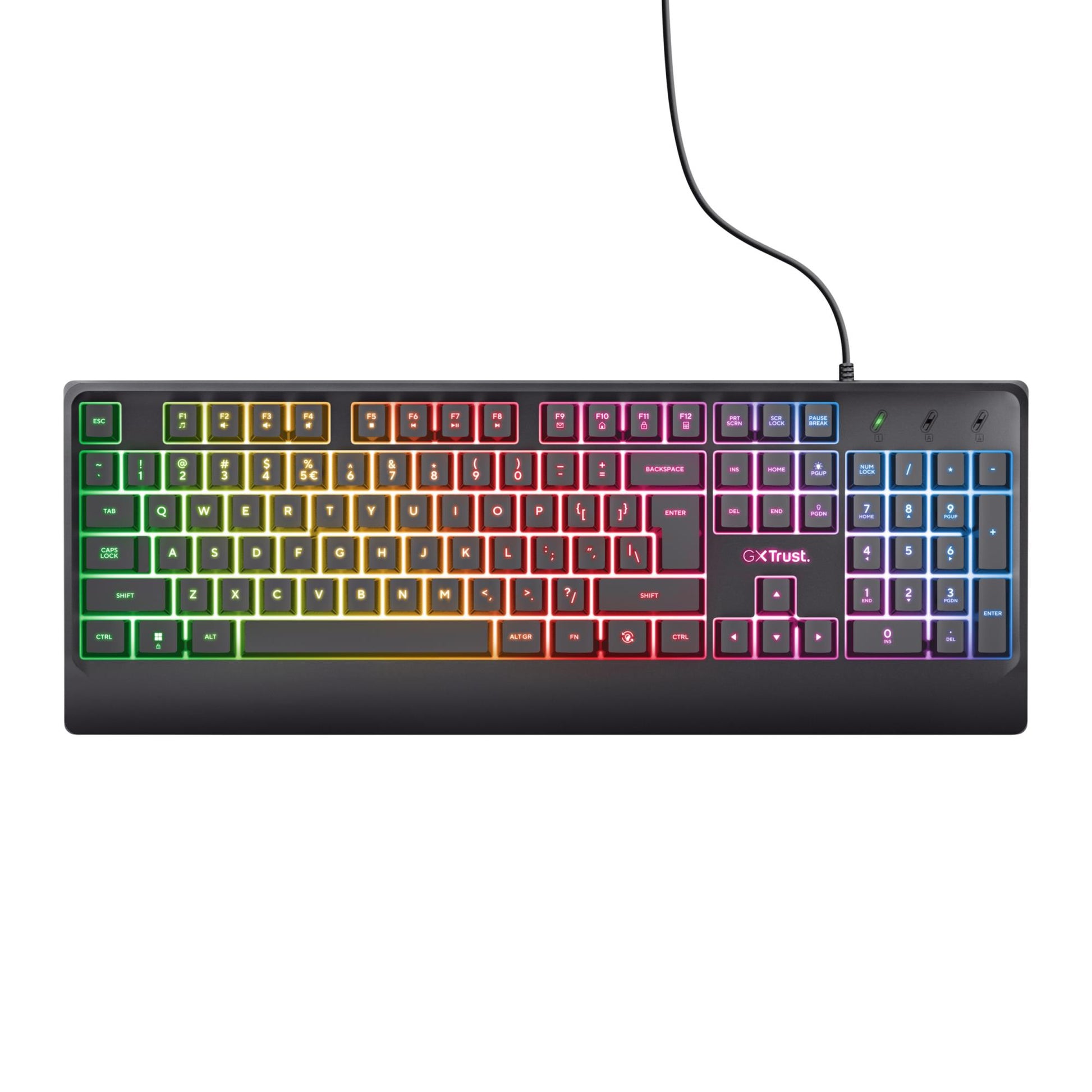Trust Keyboard + Mouse GXT792 Quadrox / 4-IN-1 Bundle English