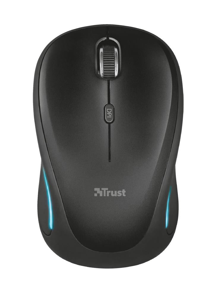 Trust Mouse USB Optical Wireless YVI FX - Black