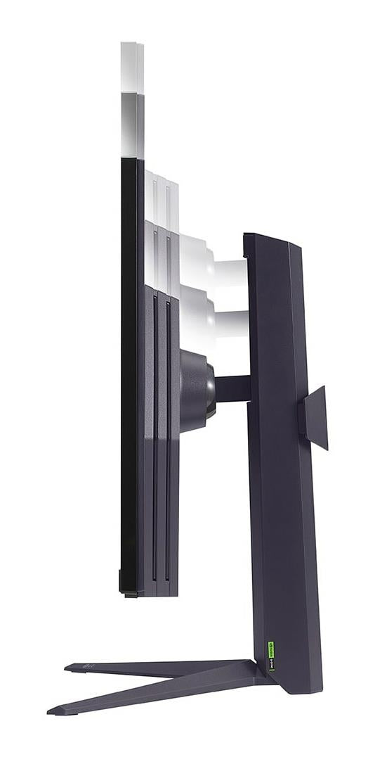 LG LCD Monitor LG 27" Panel IPS 2560X1440 16:9 180Hz 1 Ms Pivot Height Adjustable Tilt Colour Black