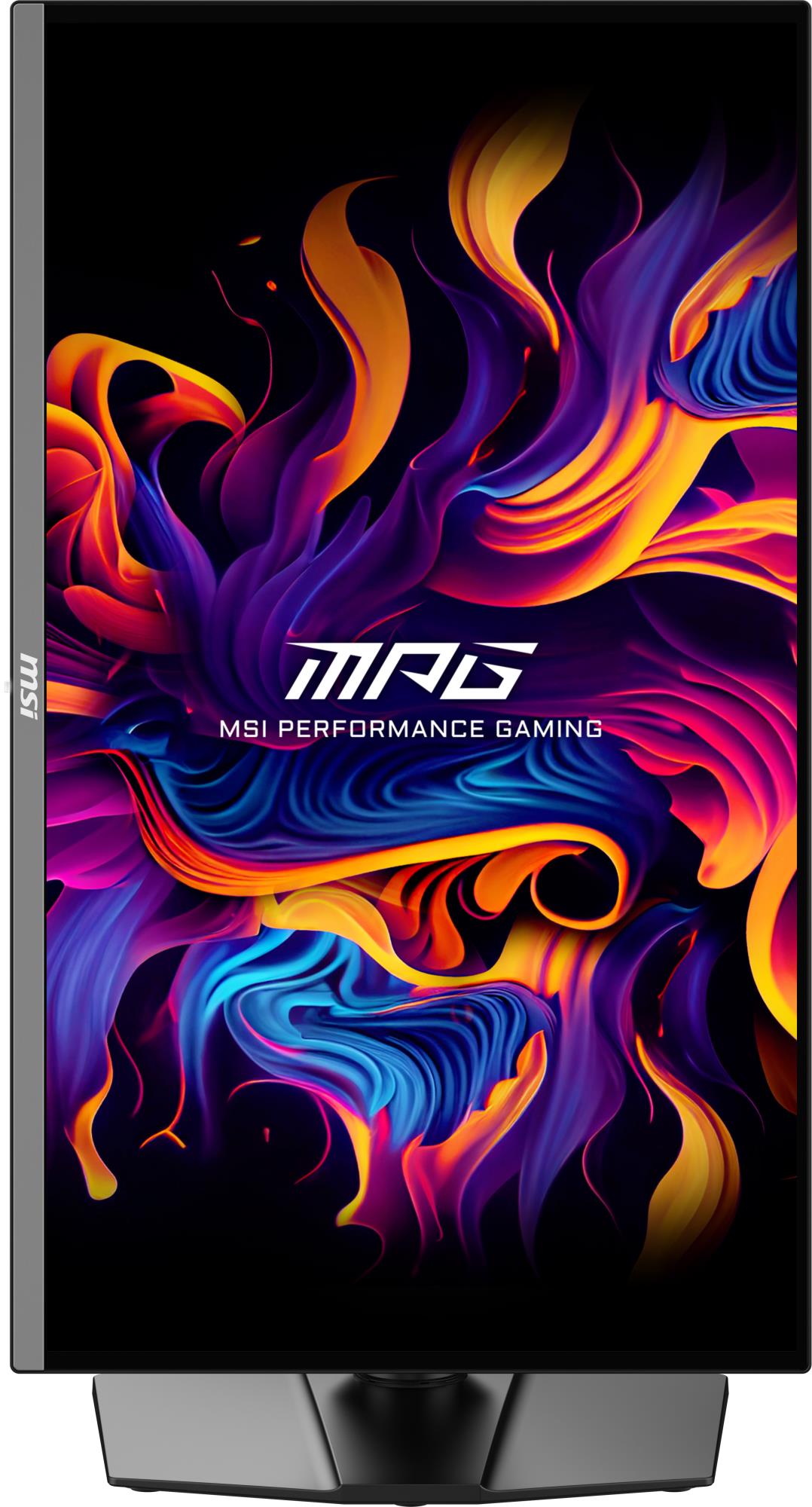 MSI Monitor MSI MPG 272URX QD-OLED 27" Gaming / 4K Matte Panel QD-OLED 3840X2160 16:9 240 ?? 0.03 Ms Swivel Pivot Height Adjustable Tilt Colour Black