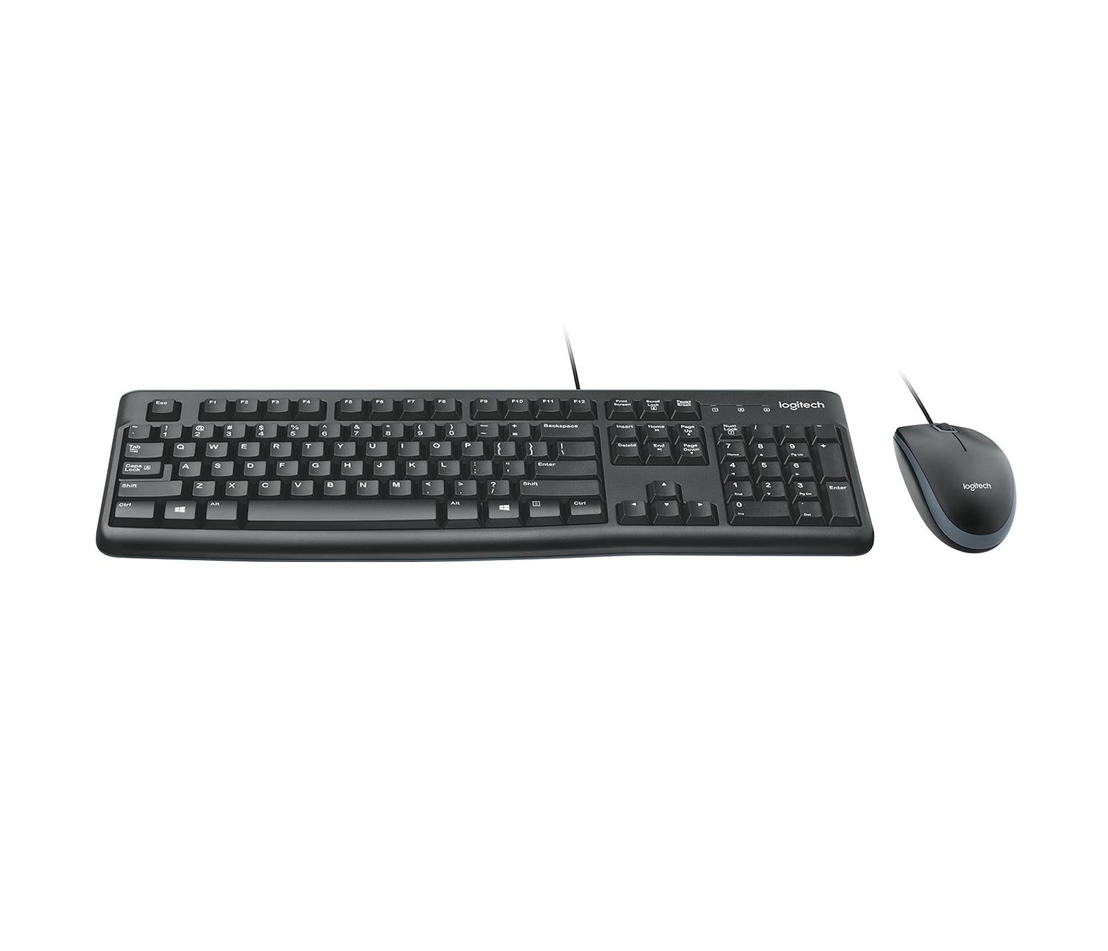 Logitech Keyboard + Mouse Combo MK120 - Black