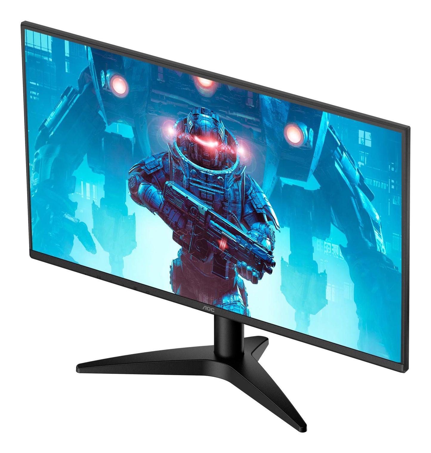 AOC LCD Monitor AOC 23.8 " 1920 X 1080 Pixels Full HD Native Aspect Ratio 16:9 LED Flat