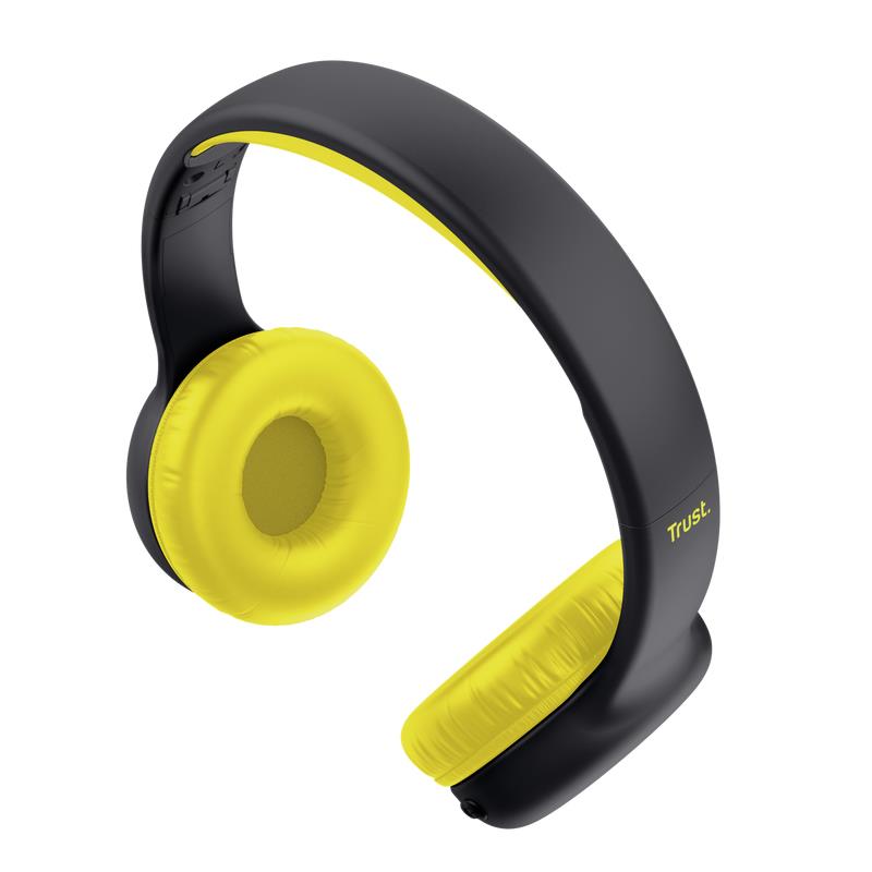 Trust Headphones Wireless Nouna Kids - Black