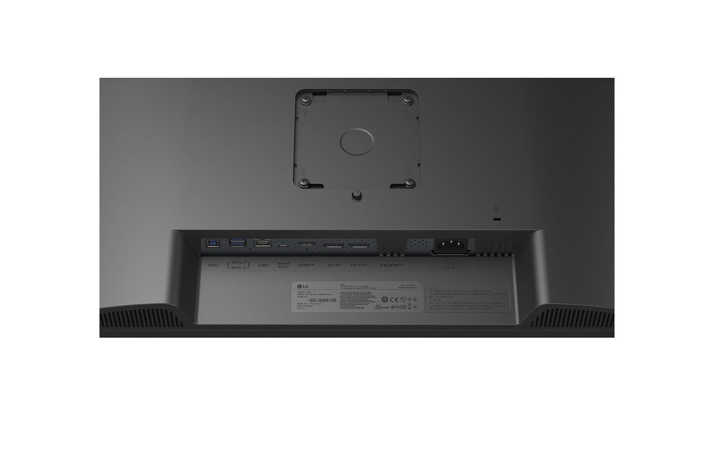 LG LCD Monitor LG 27BA75QB-B 27" Panel IPS 2560X1440 16:9 100Hz Matte Speakers Swivel Pivot Height Adjustable Tilt Colour Black