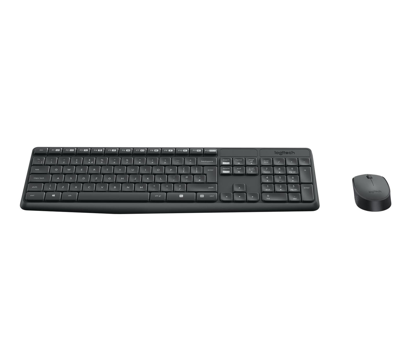 Logitech Keyboard Wireless Combo MK235 English - Desktop