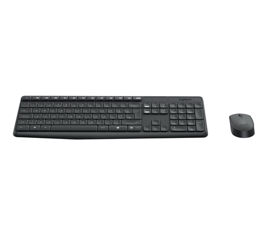 Logitech Keyboard Wireless Combo MK235 English - Desktop