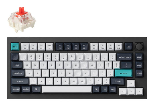 Keychron Keyboard Wireless Q1 MAX RGB - Carbon