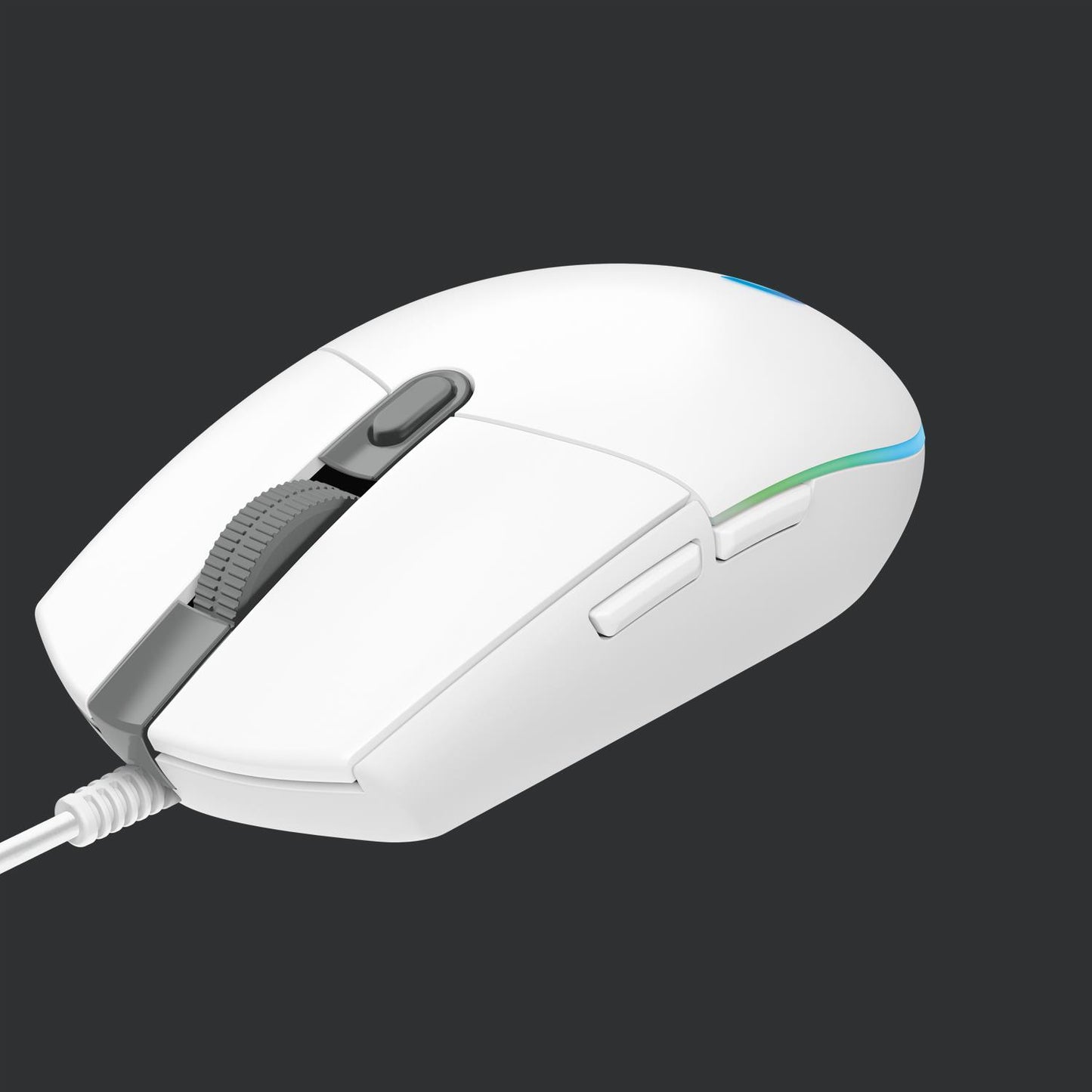 Logitech Mouse USB Optical G203 - White