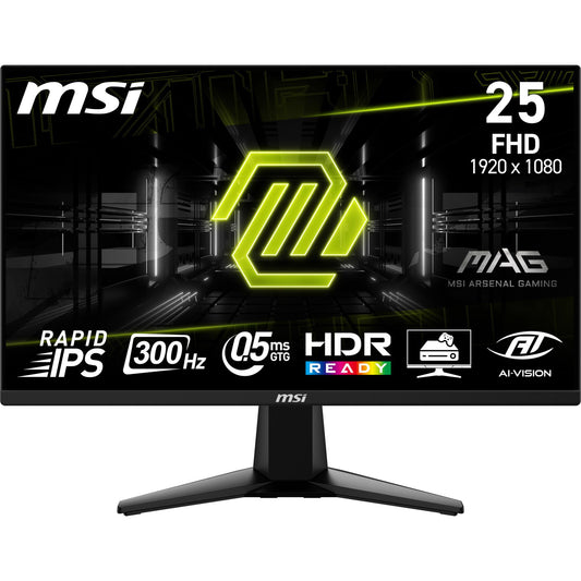 MSI LCD Monitor MSI 24.5 " 1920X1080 Pixels Full HD Native Aspect Ratio 16:9 LCD Flat