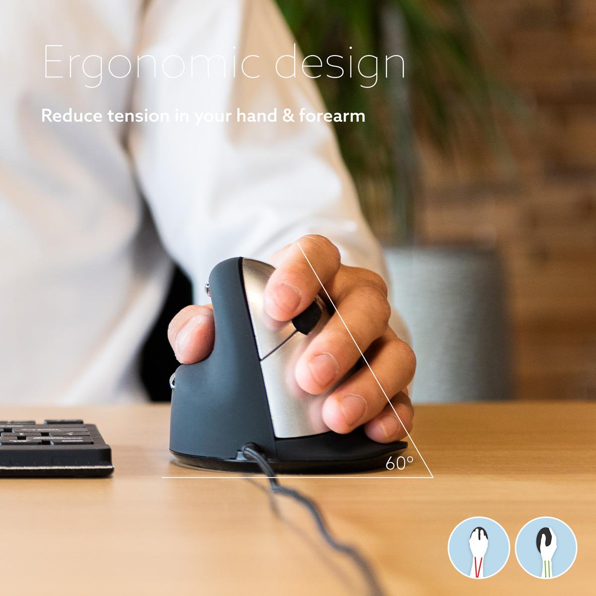 R-GO Tools Mouse USB Optical Break - L.