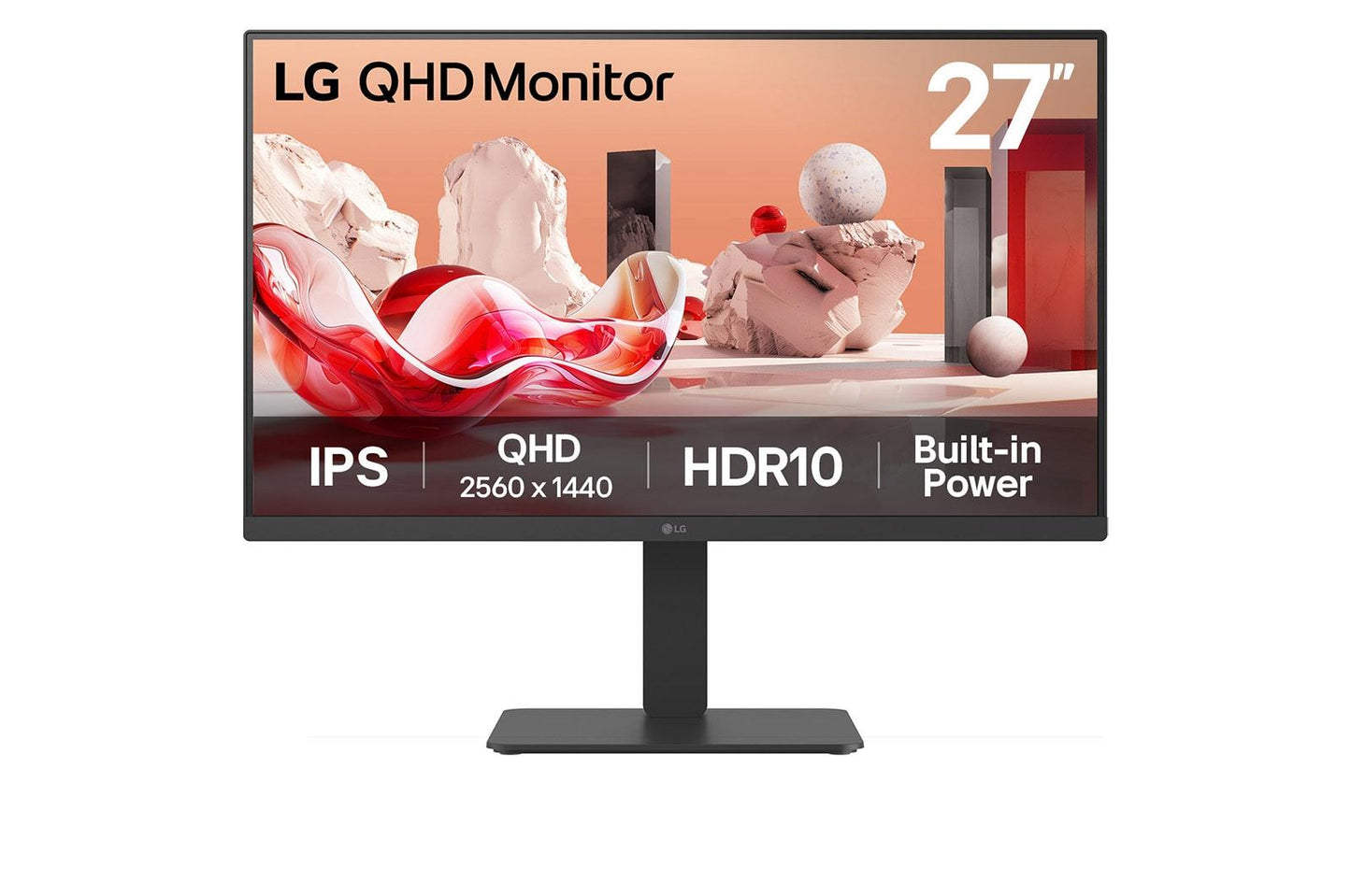 LG LCD Monitor LG 27 " 2560 X 1440 Pixels Quad HD Native Aspect Ratio 16:9 LCD Flat