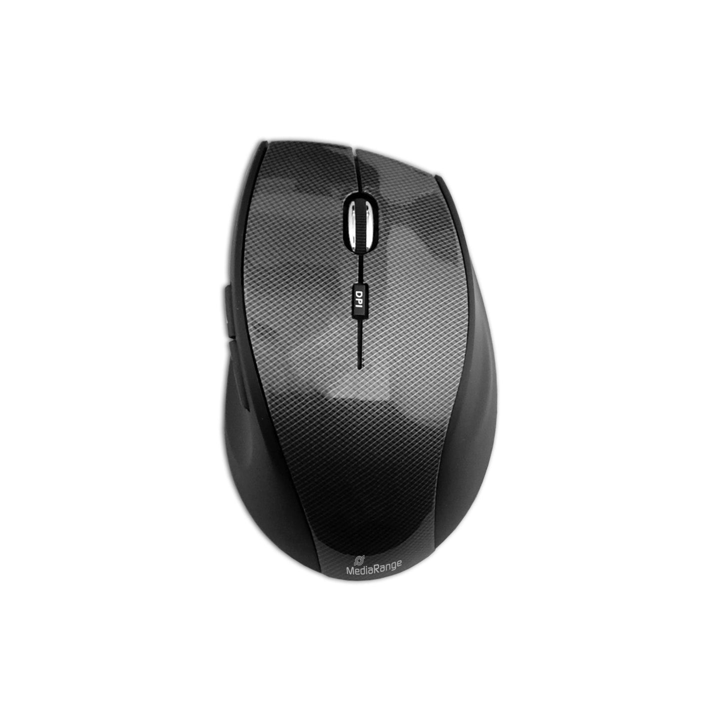 Mediarange Mouse USB Optical Wireless 5-BUTTON - Black