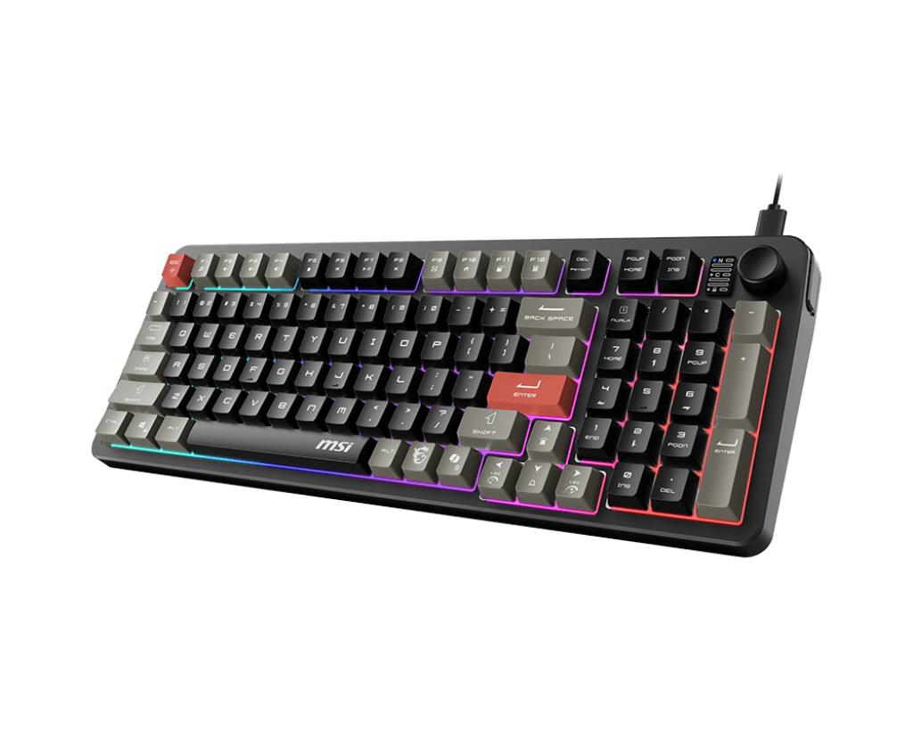 MSI Keyboard Gaming Black US / Forge GK110 US