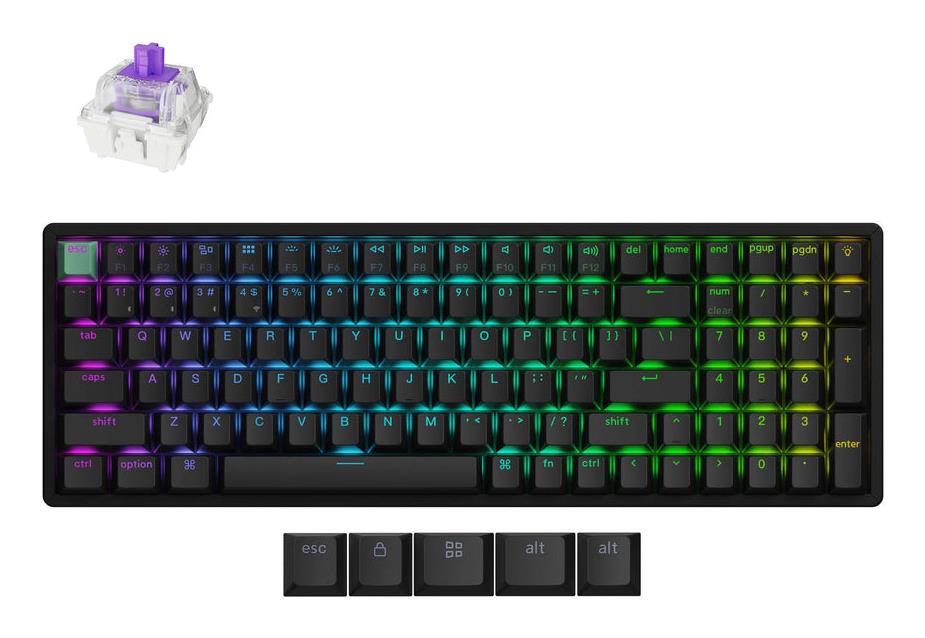 Keychron Keyboard Wireless K4 HE Standard ED - Black