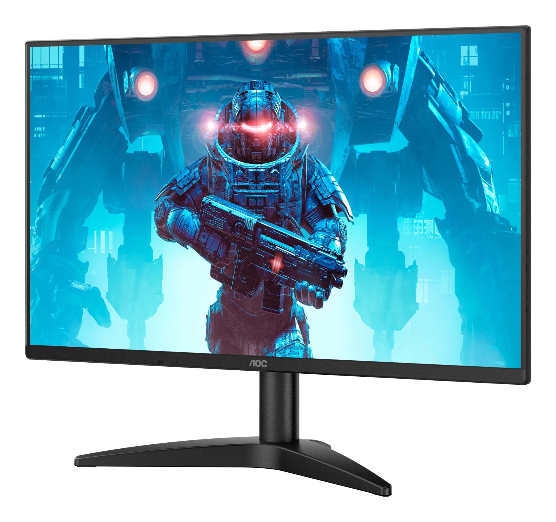 AOC LCD Monitor AOC 23.8 " 1920 X 1080 Pixels Full HD Native Aspect Ratio 16:9 LED Flat