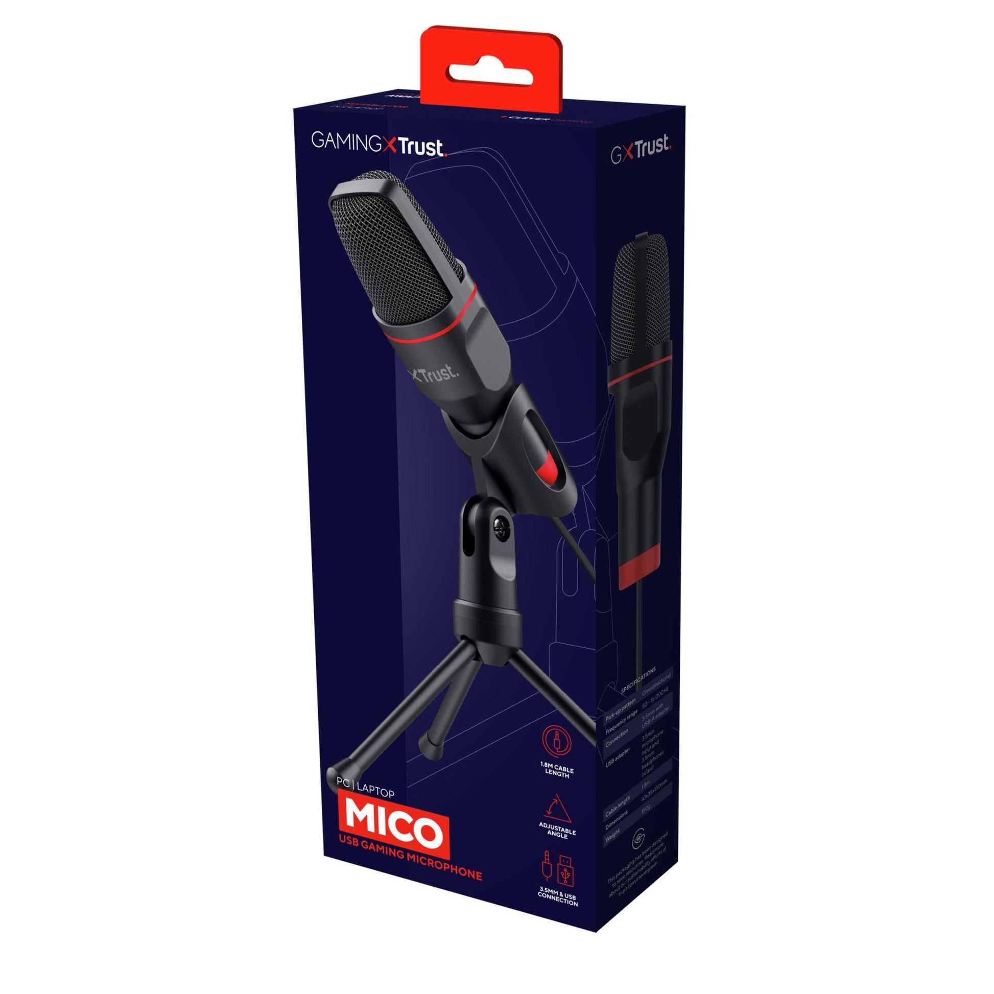 Trust Microphone GXT212 Mico USB - 23791