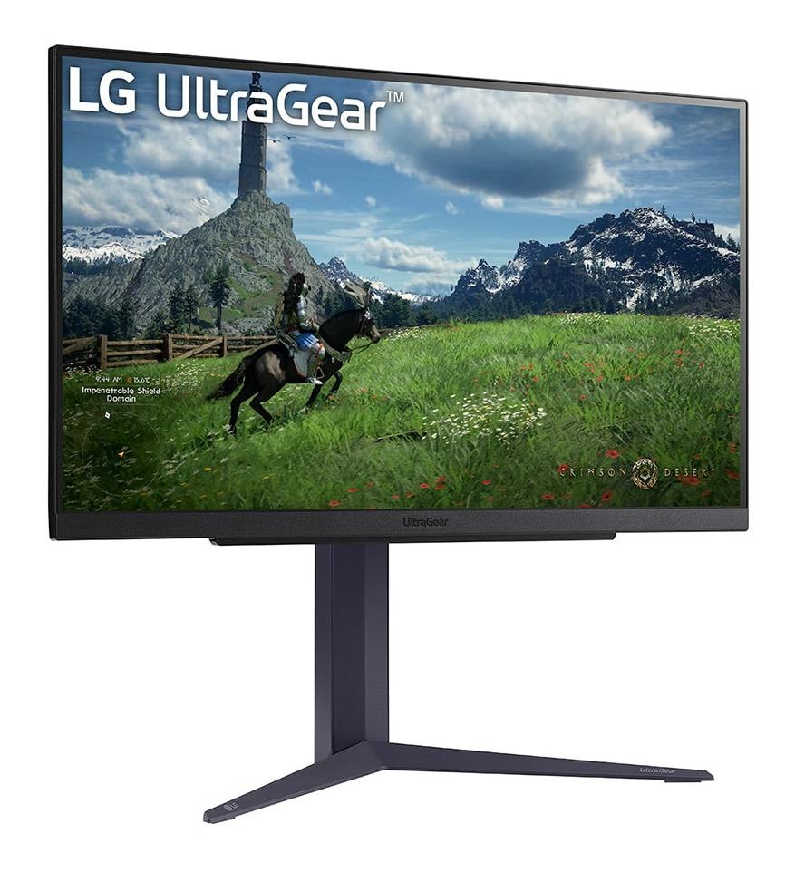 LG LCD Monitor LG 27" Panel IPS 2560X1440 16:9 180Hz 1 Ms Pivot Height Adjustable Tilt Colour Black
