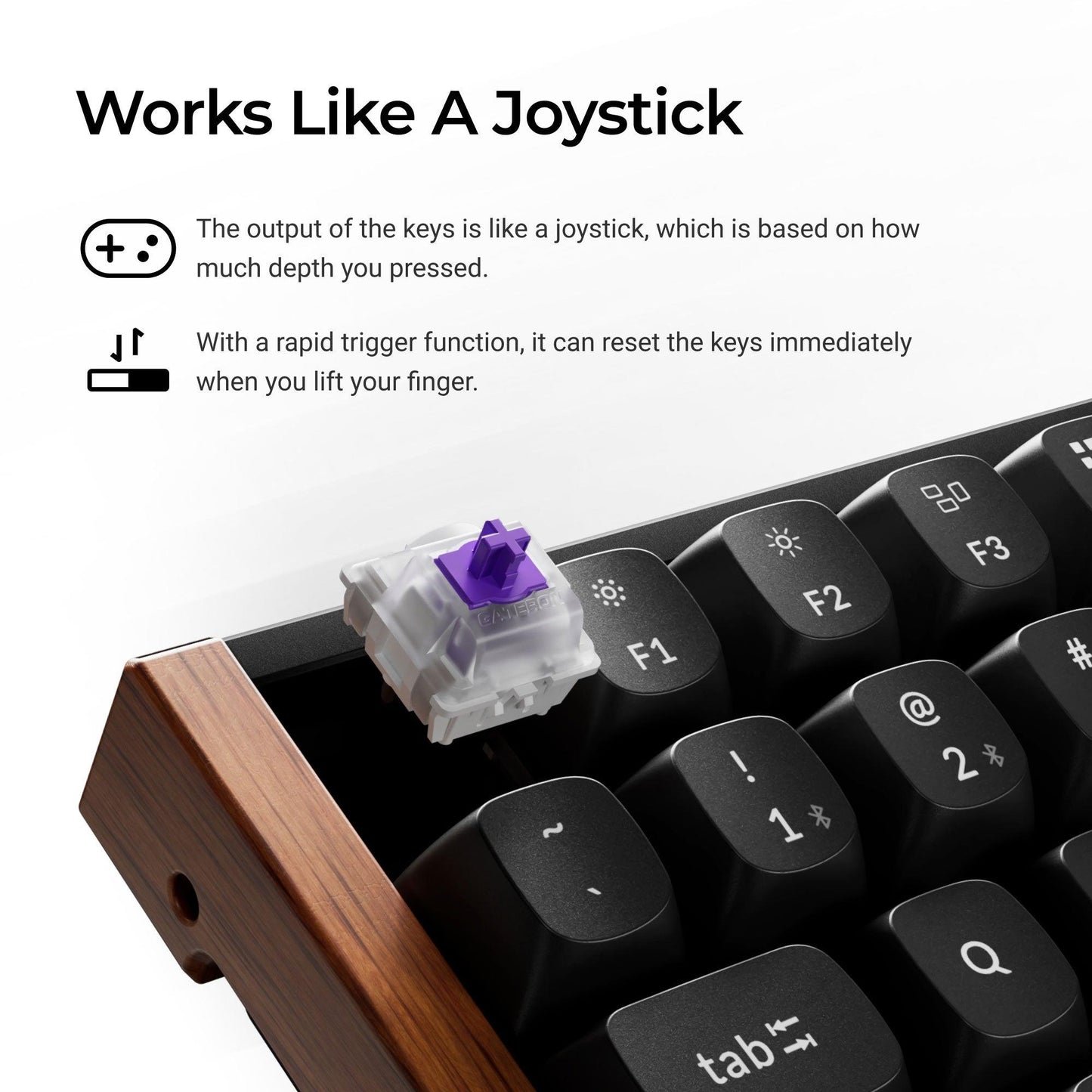 Keychron Keyboard Wireless K2 HE Special ED. - Black