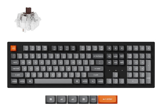 Keychron Keyboard Wireless K10 MAX RGB - Black