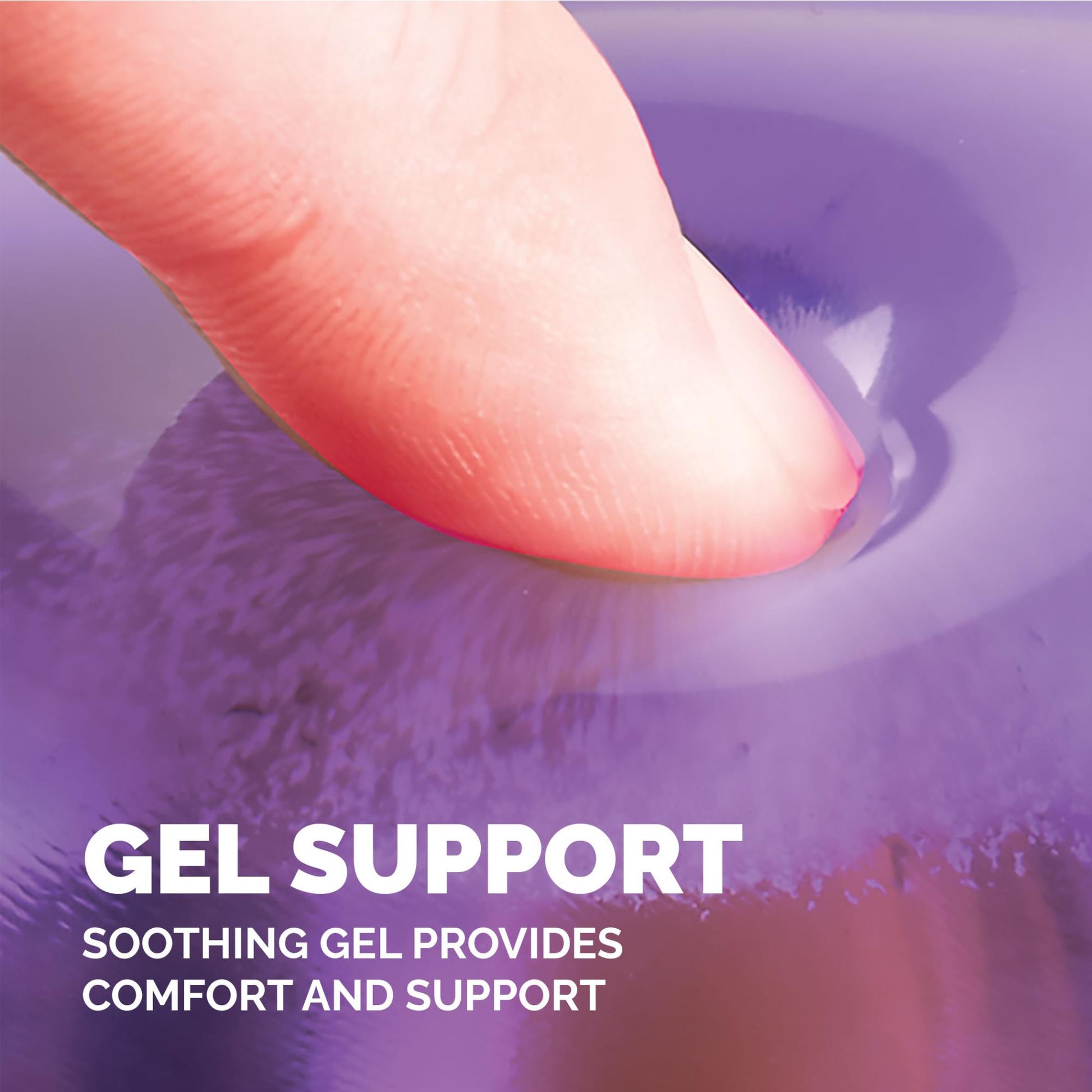 Fellowes Mouse Pad Crystal GEL - Purple