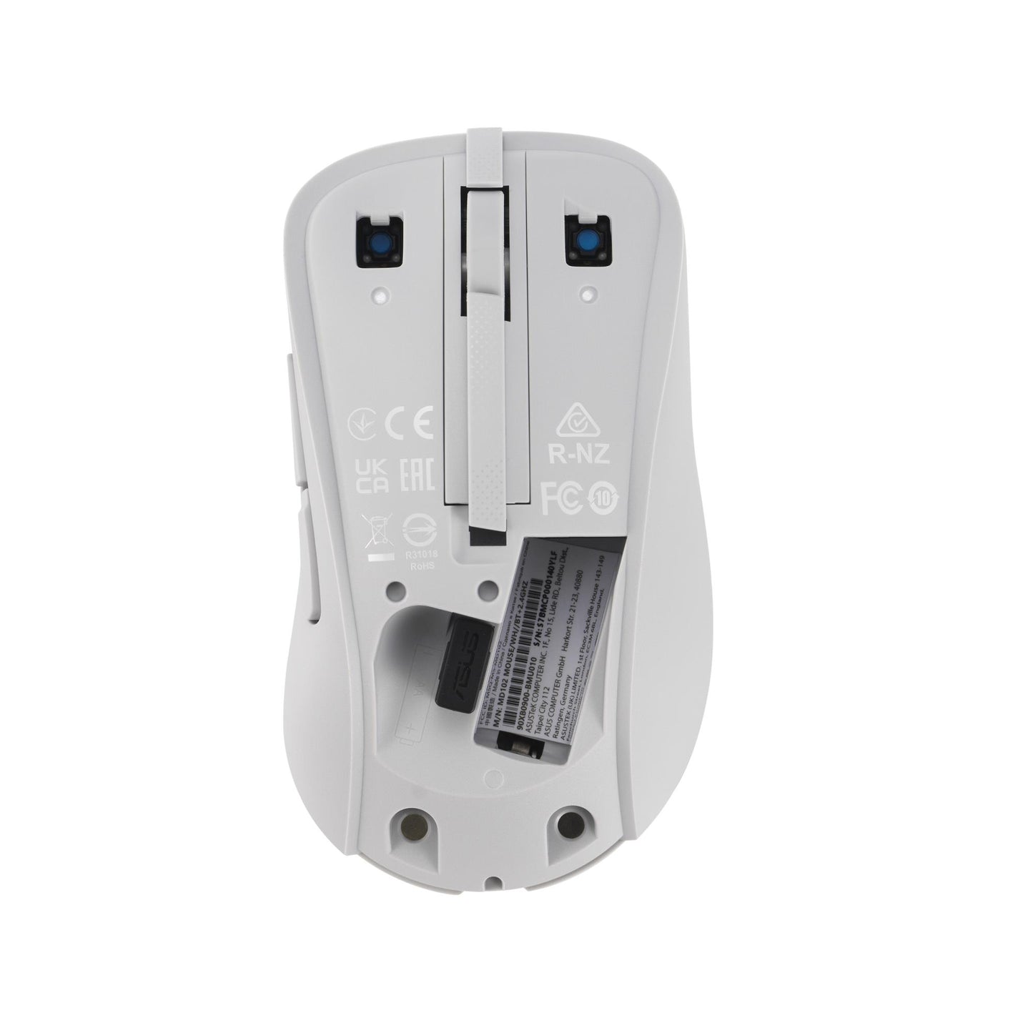 Asus Mouse USB Optical Wireless MD102 - White