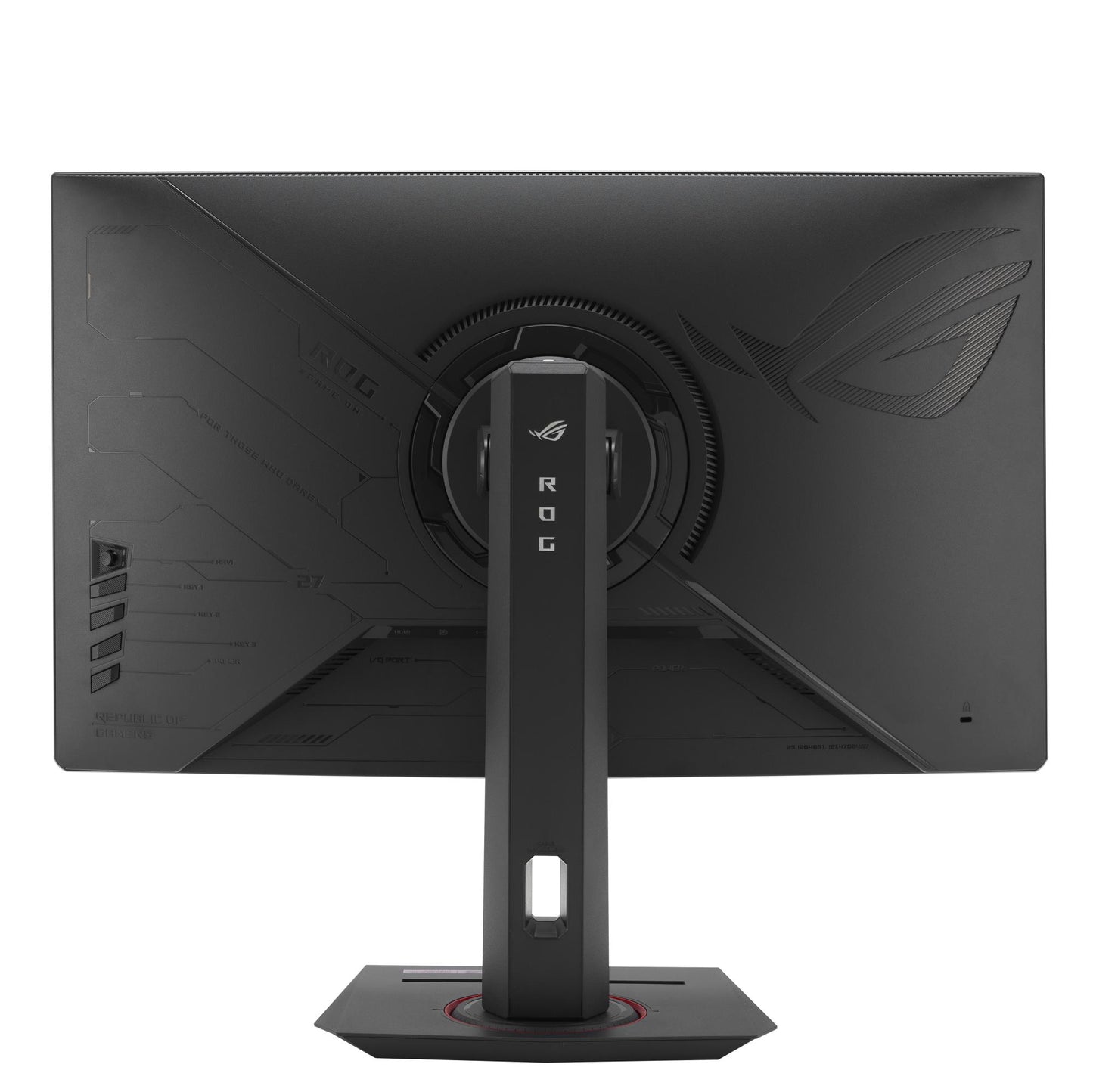 Asus LCD Monitor Asus ROG Strix XG27WCMS 27" Gaming / Curved Panel VA 2560X1440 16:9 280Hz 1 Ms Swivel Height Adjustable Tilt
