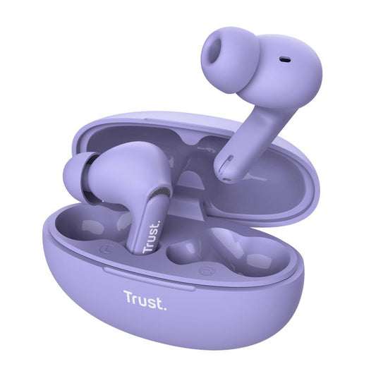 Trust Headset Earbuds Yavi Bluetooth ENC - Purple