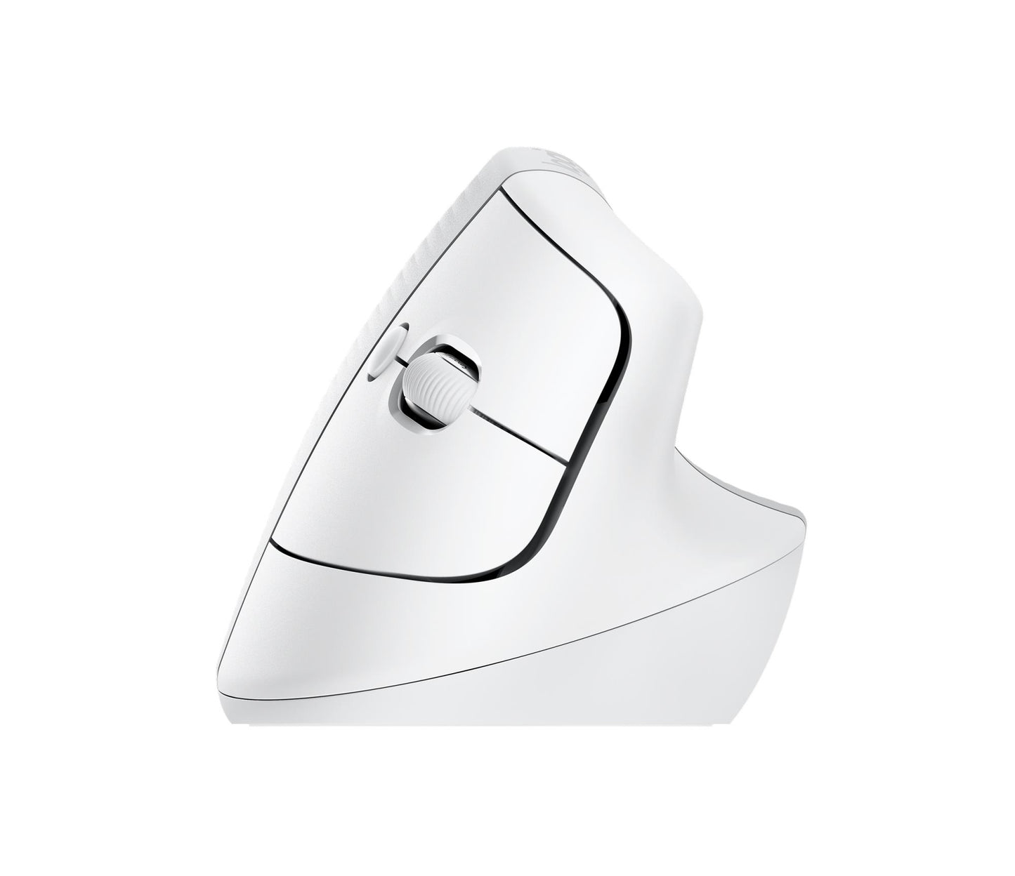 Logitech Mouse USB Optical Wireless Vertical - White