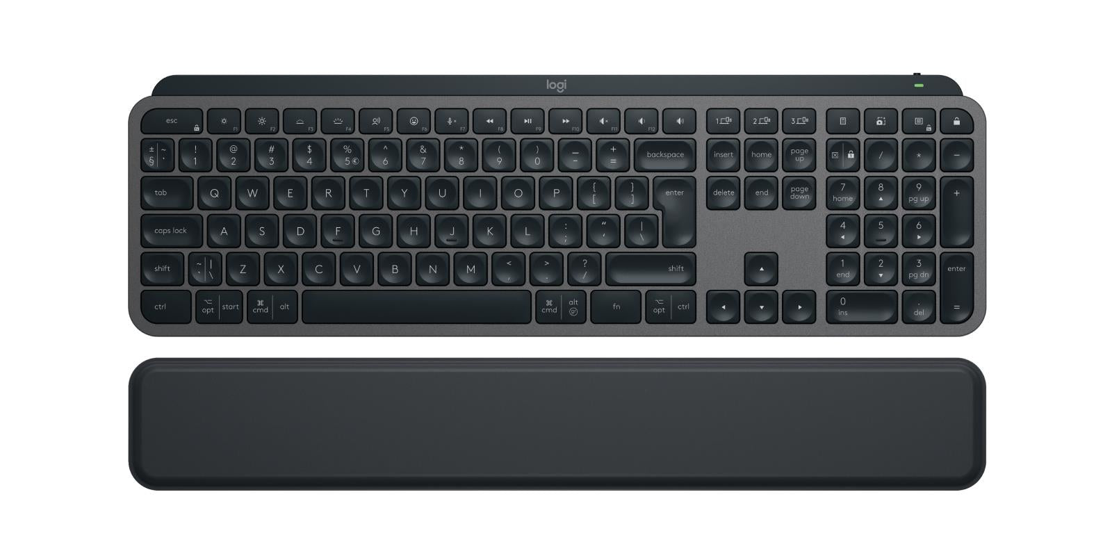 Logitech Keyboard Wireless MX Keys English - Graphite
