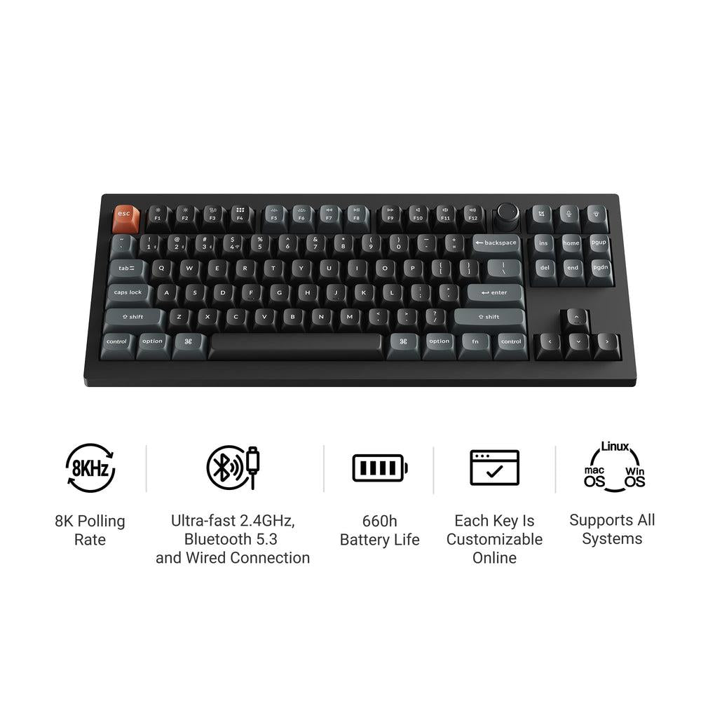 Keychron Keyboard Wireless V3 Ultra - Black