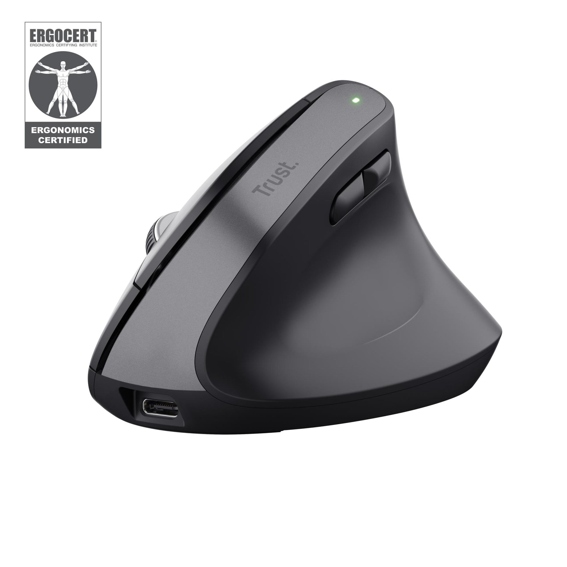 Trust Mouse USB Optical Wireless Bayo + / Ergonomic BLK