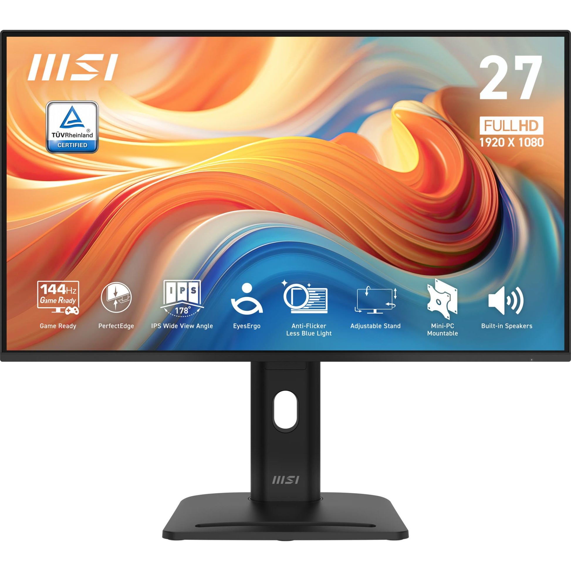 MSI LCD Monitor MSI Pro MP275PG E14 27" Business Panel IPS 16:9 144 Hz 1 Ms Speakers