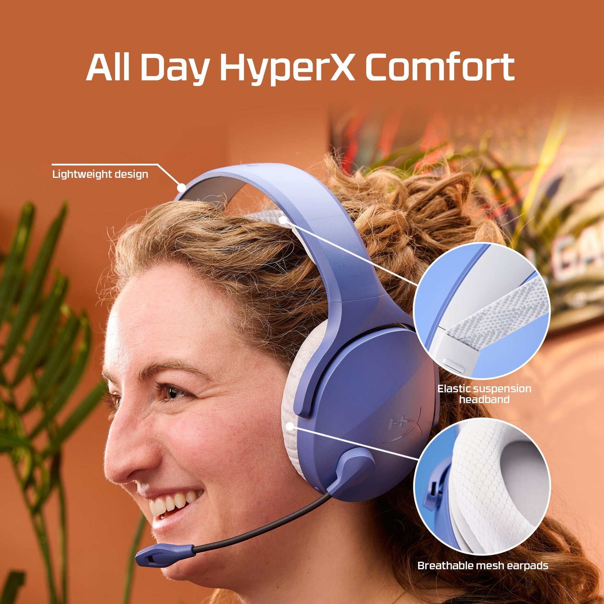 Hyperx Headset Hyperx Cloud JET - Wireless GAM BLU