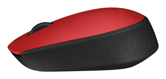 Logitech Mouse USB Optical Wireless M171 - RED