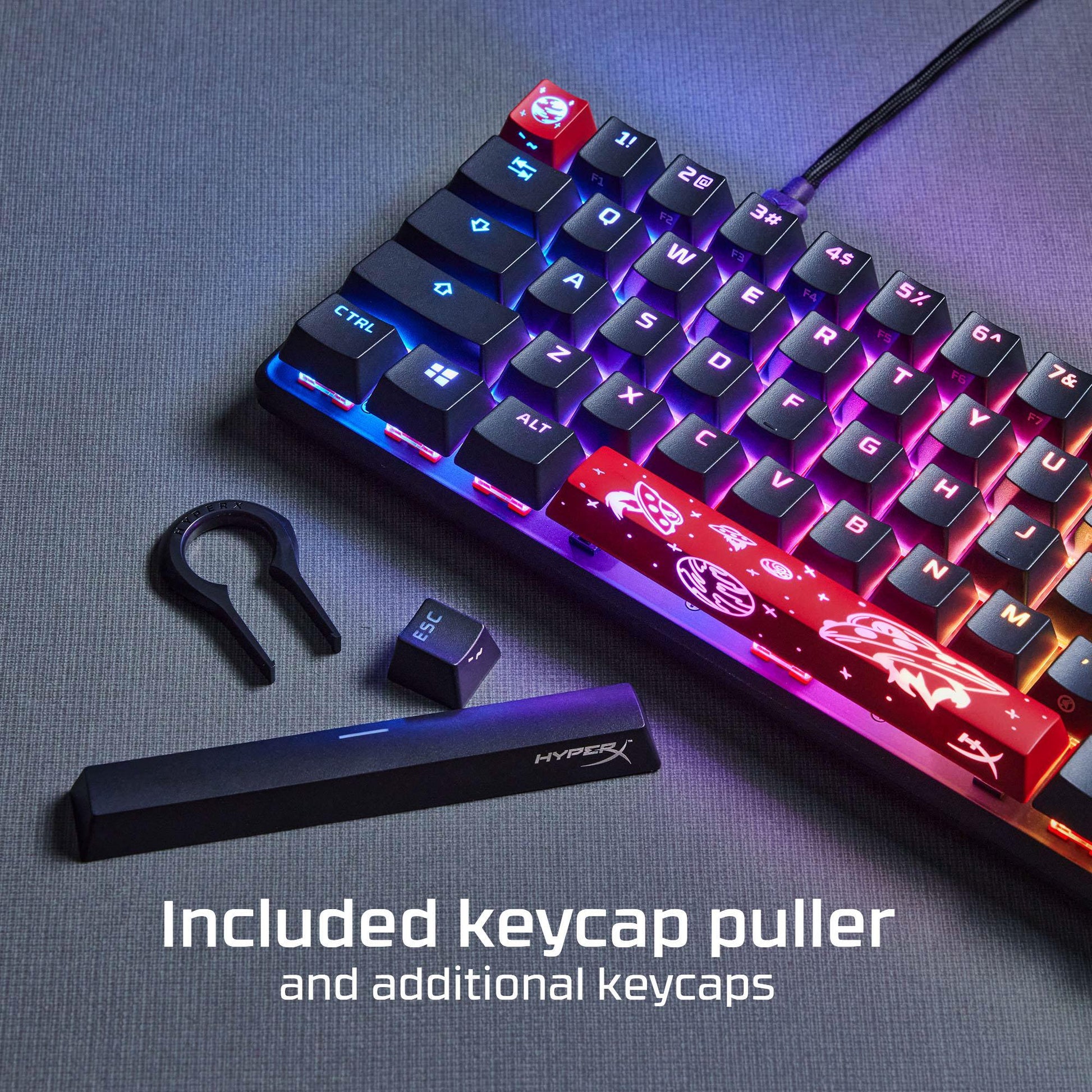 Hyperx Keyboard Alloy Origins 65 - HKBO1T-RD-US / N