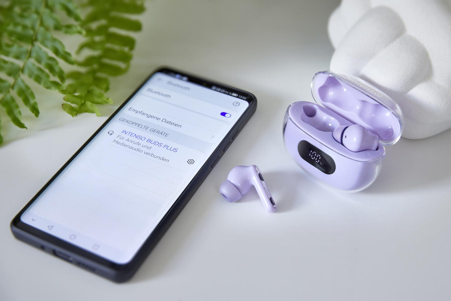 Intenso Headset Buds Plus T310AE - Purple