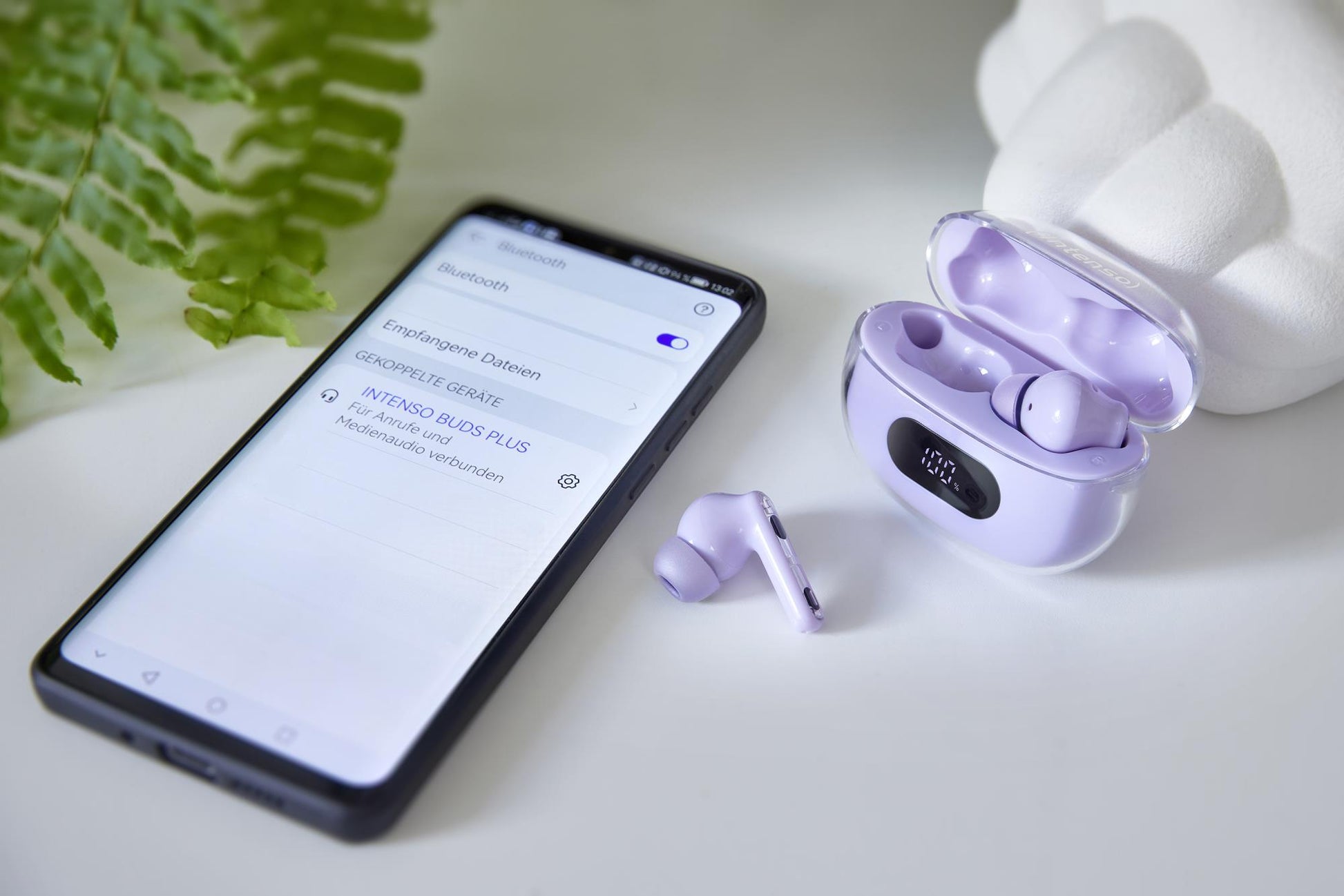 Intenso Headset Buds Plus T310AE - Purple